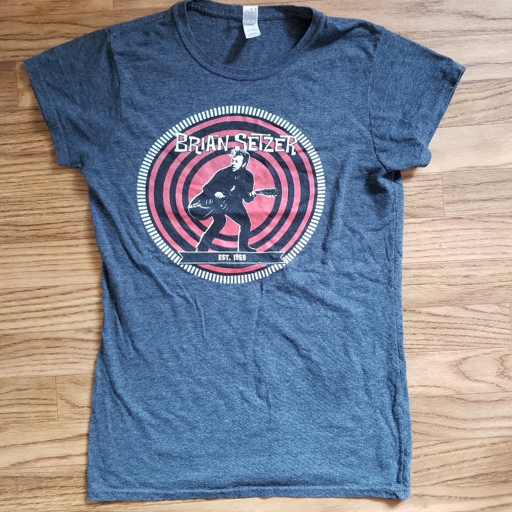Grey Brian Setzer Orchestra tee